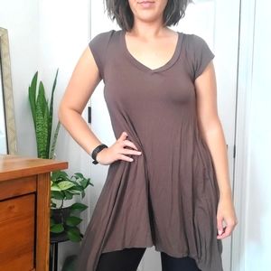 Lani California Short Sleeve Tunic Dress